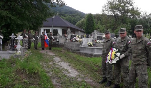 100. výročie legionárov  - Pietny akt na cintoríne v Koš. Belej 
