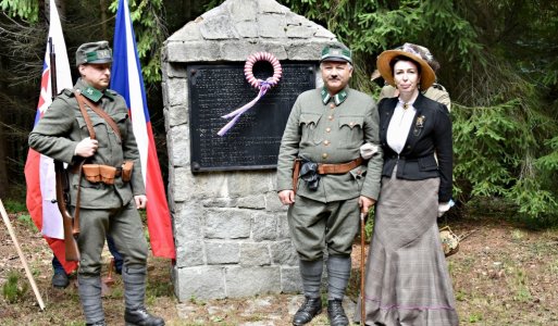 Železný vrch 22.6.19-100. výročie bojov o územie Československa