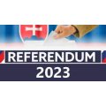  REFERENDUM,  ktoré sa bude konať 21.1.2023. Informácie pre voliča sú v prílohe.