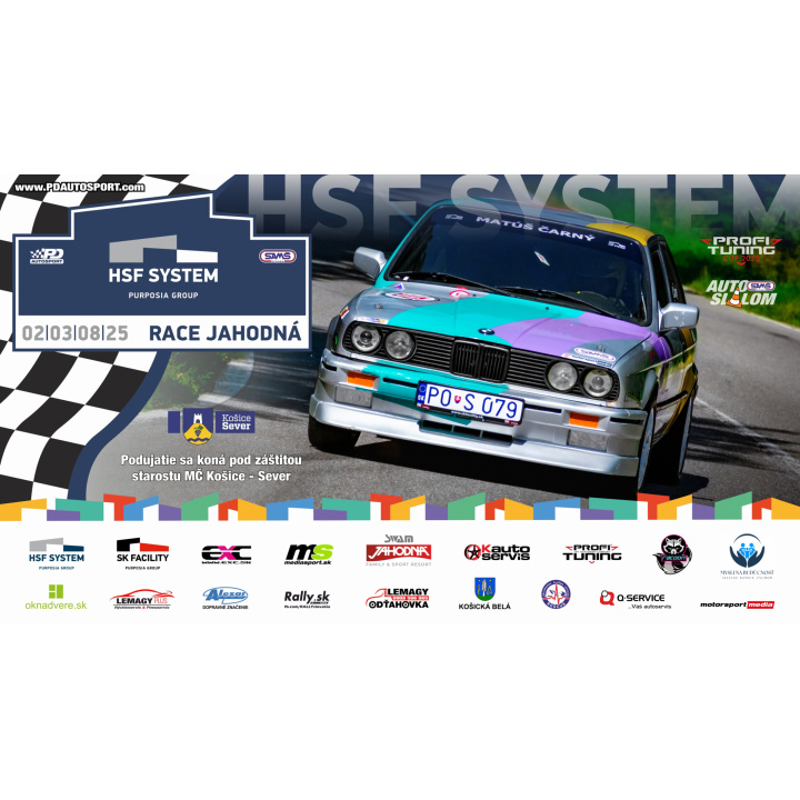 Pozvánka - RACE JAHODNÁ v dňoch 2.8.- 3.8. 2025. Plagát je v prílohe.